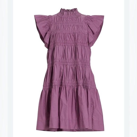 Sea Steph Flutter-Sleeve Tunic Dress Size small - Picture 2 of 14